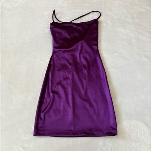 Windsor Purple Mini Dress